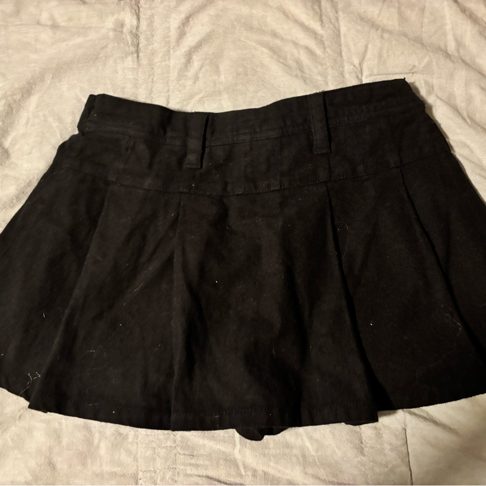 Free People Micro Black Skort - Picture 2 of 4